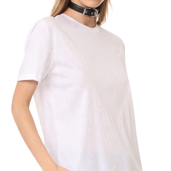Carven Black & White Xs Choker Shirt - Picture 3 of 5
